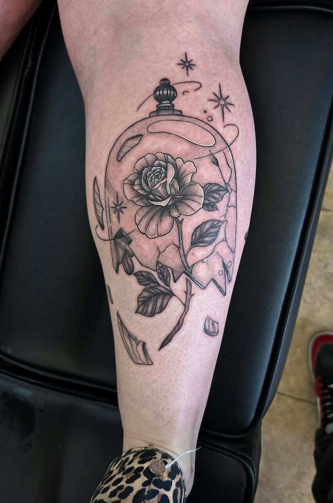 Black lantern Tattoo Society tattoo work — photo 3