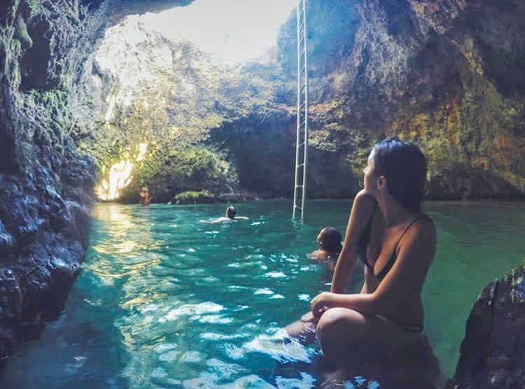 Minerálny prameň Blue Hole