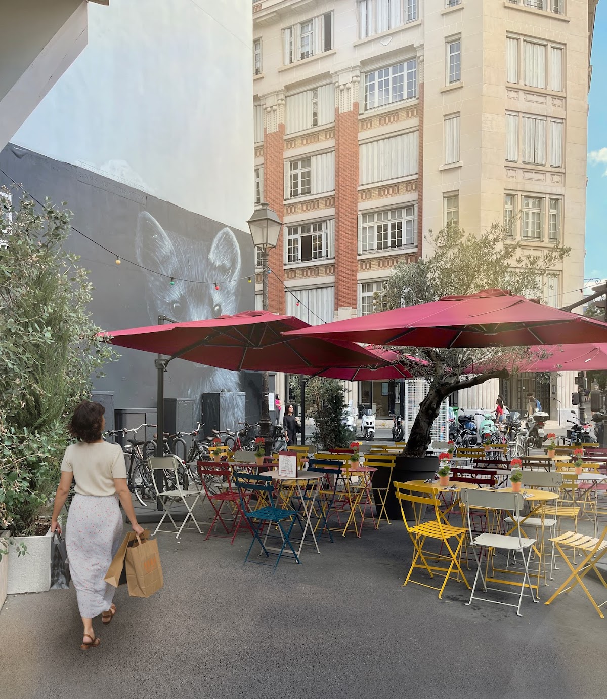 Café la Perle, vue extérieure