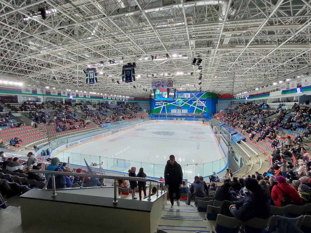 Yugra Arena (Арена Югры) exterior — Khanty-Mansiysk, Yugra, Russia