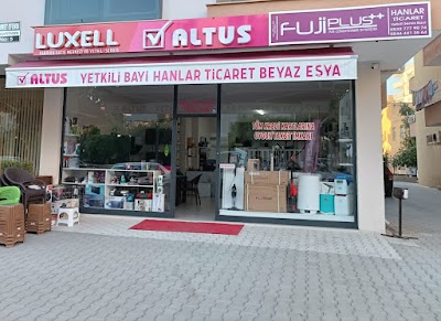 Hanlar ticaret Altus yetkili bayi ve FUJİPLUS yetkili bayi ve Yetkili servisi - Beyaz Eşya Servisi