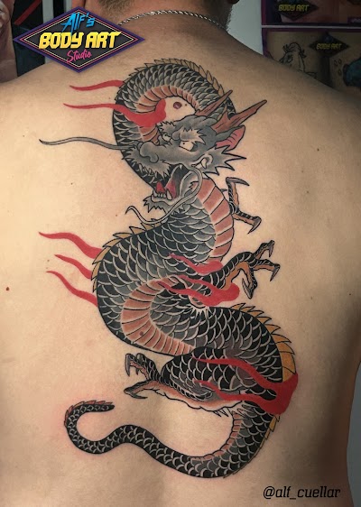 Alf's Body Art Studio tattoo parlor in Long Beach, CA
