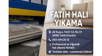 Fatih Halı Yıkama - Temizleme - Temizlik