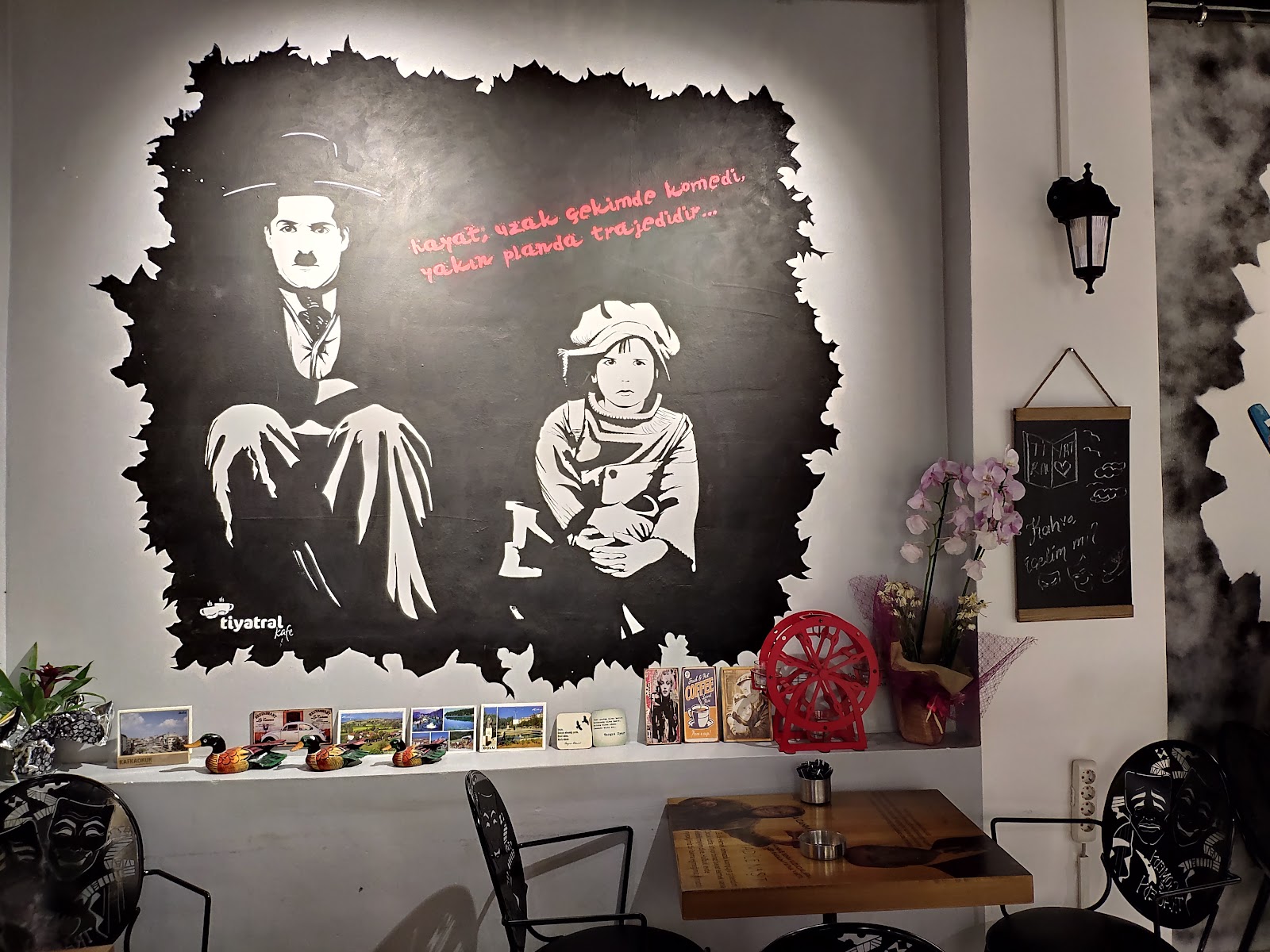 Tiyatral Kafe mekanı