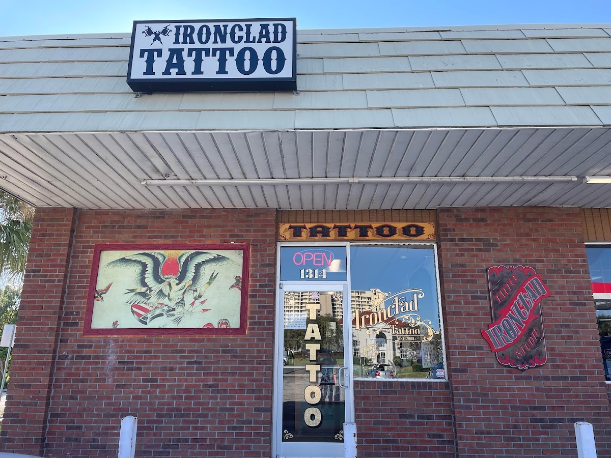 Ironclad Tattoo — tattoo studio near Jacksonville Beach