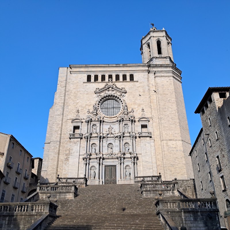 Girona Cathedral stairs
