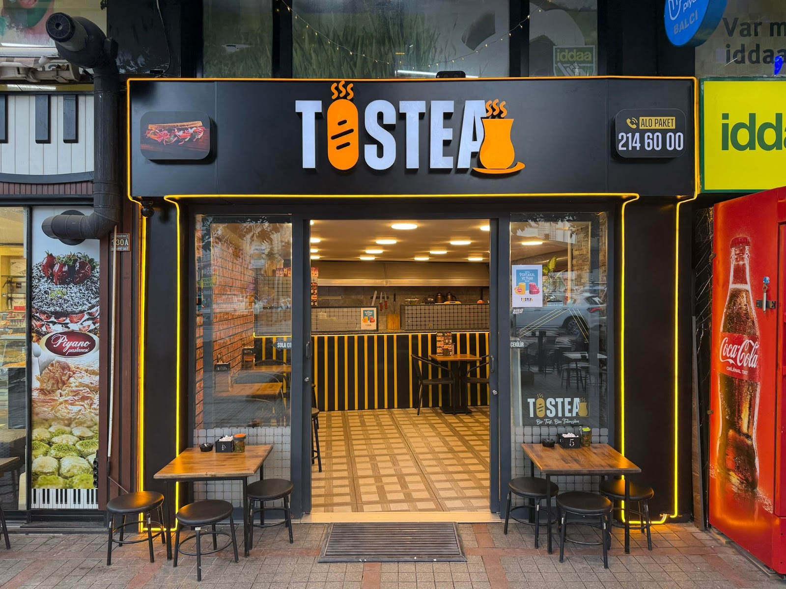 Tostea Rize mekanı