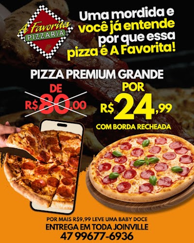 Foto de A FAVORITA PIZZARIA Joinville
