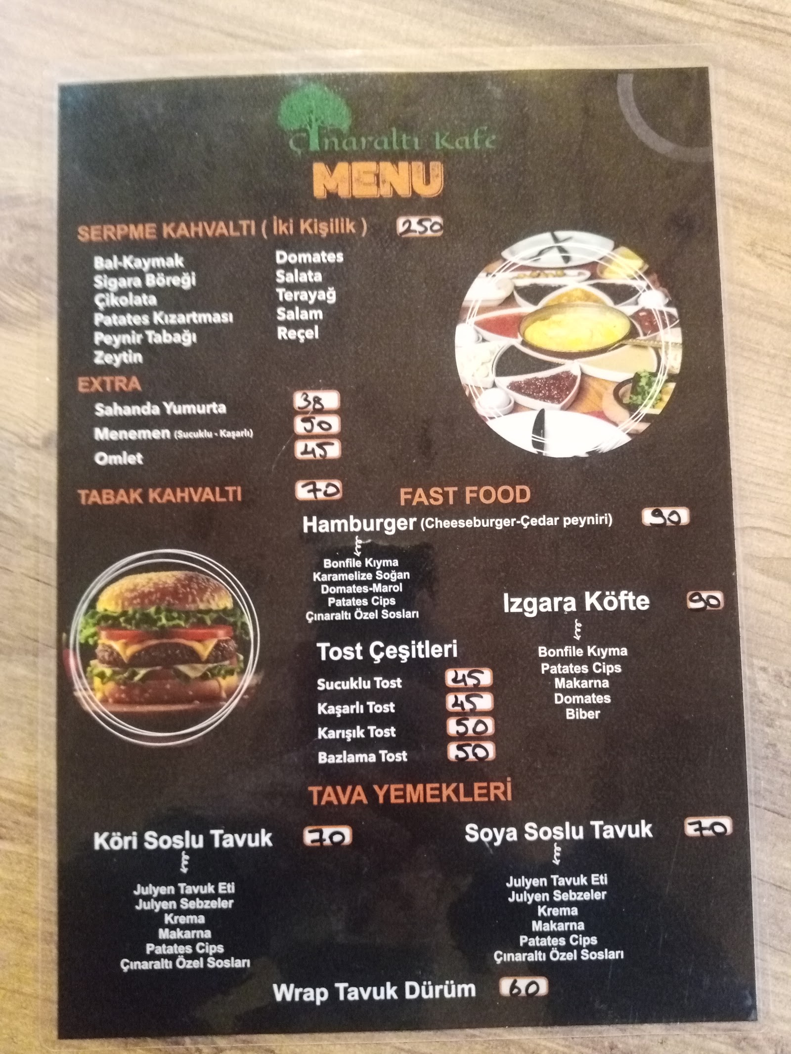 Çınaraltı Kafe Restoran mekanı