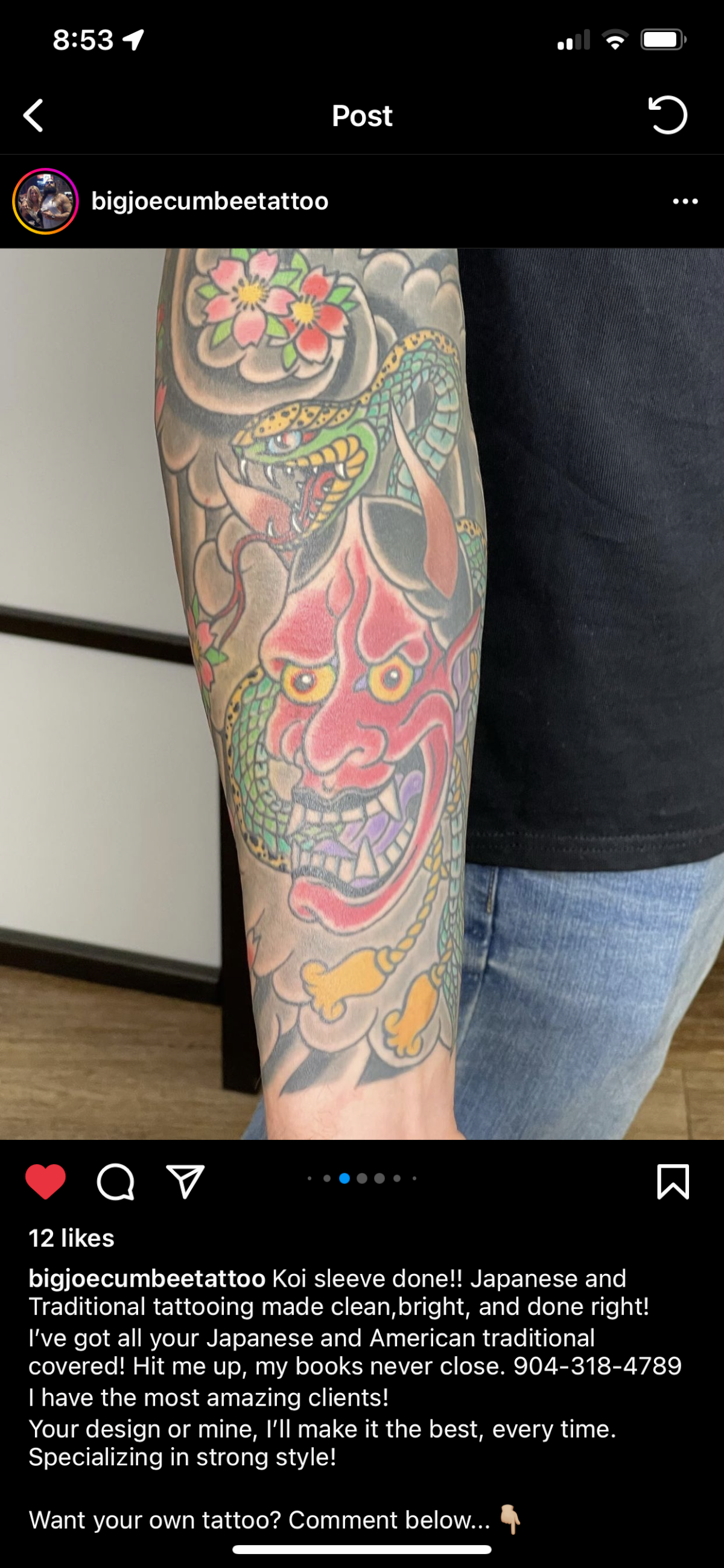 Permanent Vacation Tattoo tattoo work — photo 2