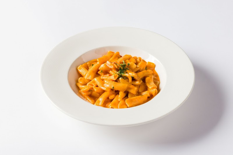 Freshly made pasta and bread from an in-house bakery