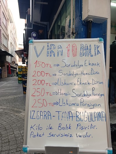 VİRA 10 BALIK DÜRÜM & BALIK EKMEK - Restoran - Altieylul