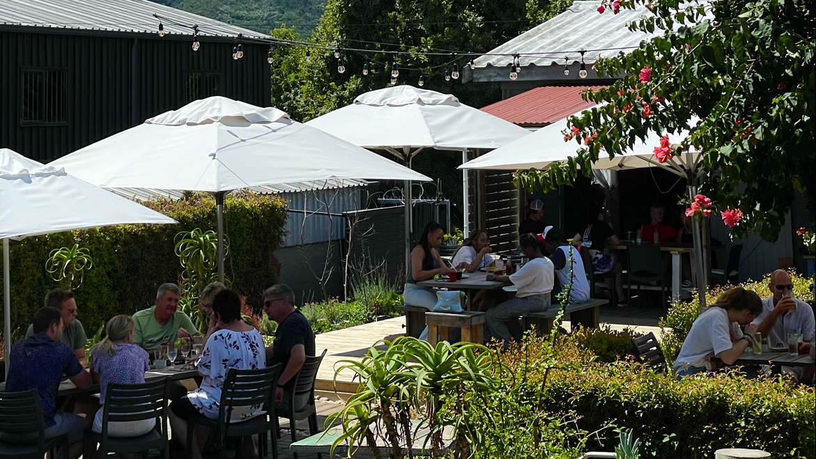 Red Bridge Brewing Co restaurant in Knysna, Garden Route