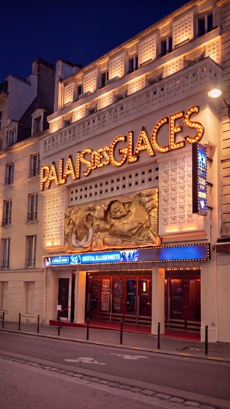 Palais des Glaces Paris (Pailleron) exterior — Paris 19e, France