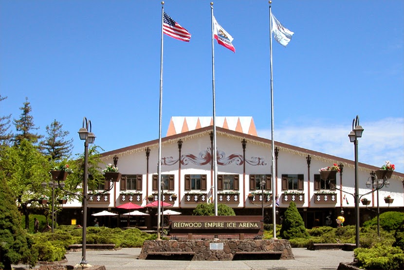 Snoopy's Home Ice Redwood Empire Ice Arena exterior — Santa Rosa, United States