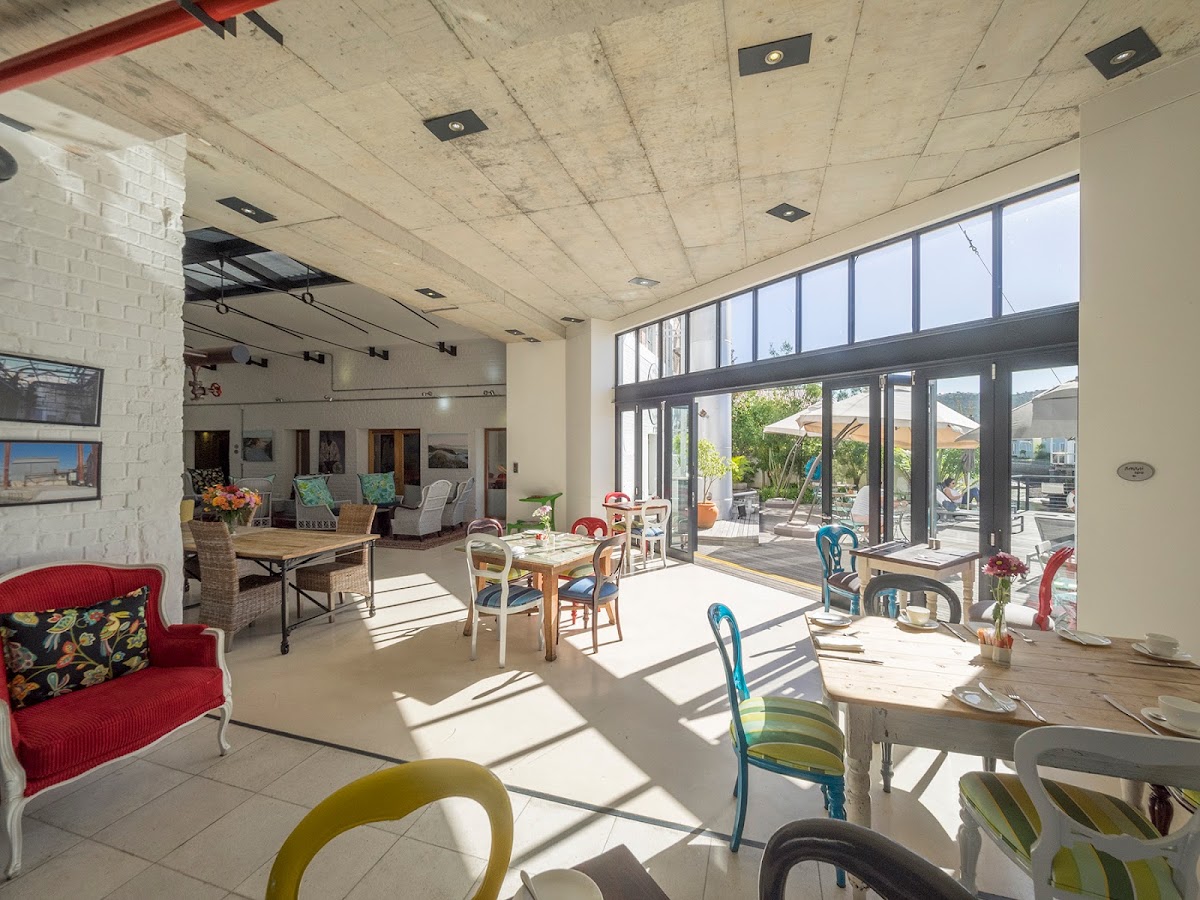 The Island Cafe restaurant in Knysna, Garden Route