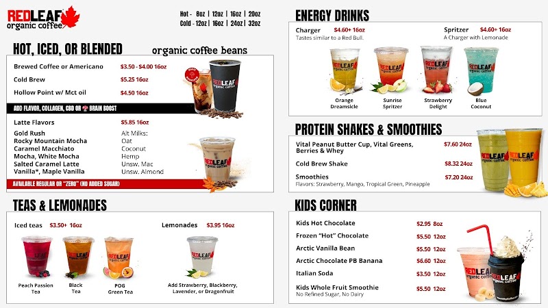 Red Leaf Organic Coffee Drive Thru Woodland, WA photo 4