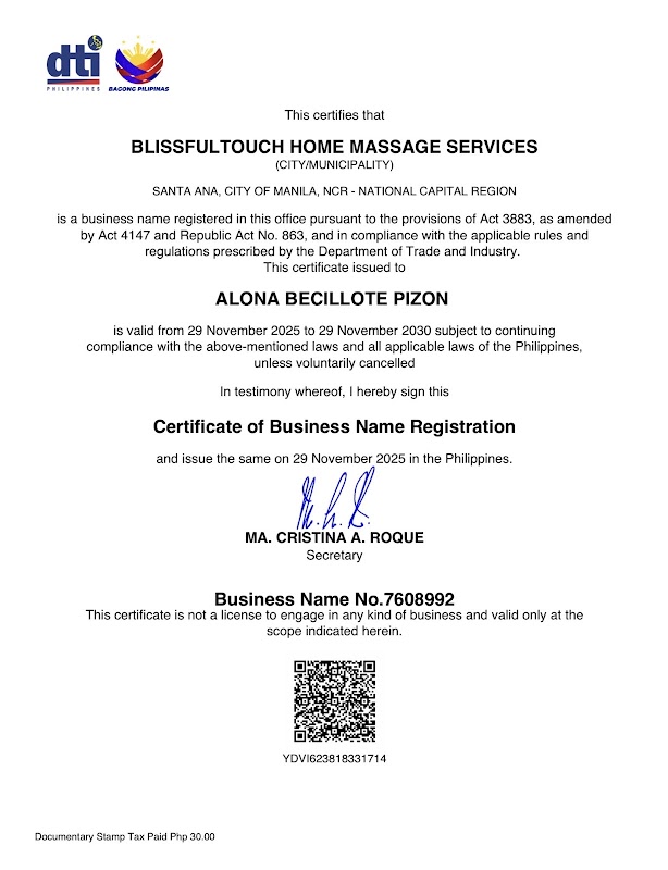 Blissful Touch Massage