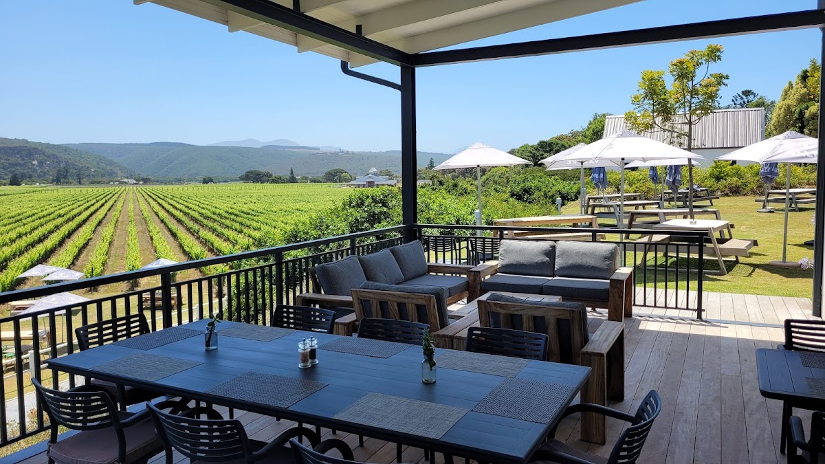 Bitou Vineyards restaurant in Plettenberg Bay, Garden Route