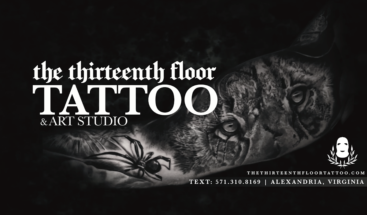 The Thirteenth Floor Tattoo Lounge tattoo parlor in Alexandria, DC