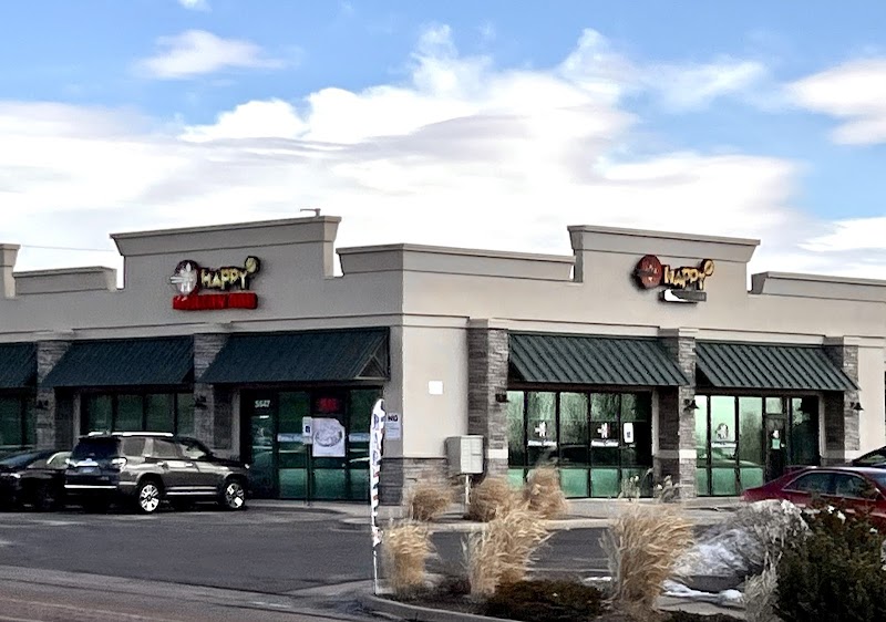 Korean fried dumplings and bulgogi at Happy Time Restaurant in Colorado Springs