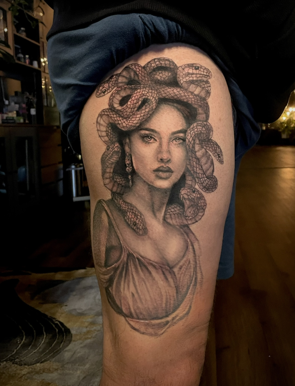 Black Brass Body Art tattoo work — photo 2