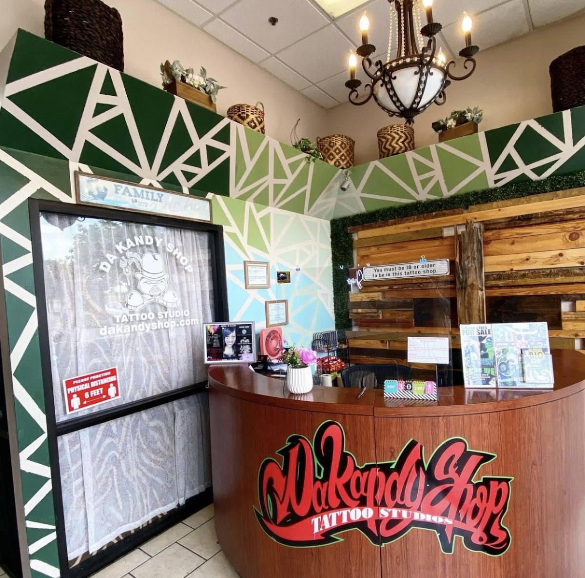 Da Kandy Shop Tattoo Studios WE MOVED DOWN THE STREET tattoo work — photo 2
