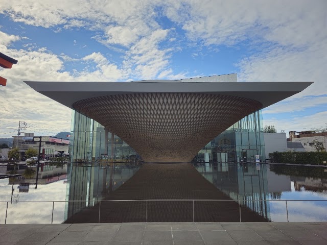 Mt. Fuji World Heritage Centre, ~40–50 min train (via Fuji) to Fujinomiya + 8 min walk from Shimizu cruise port