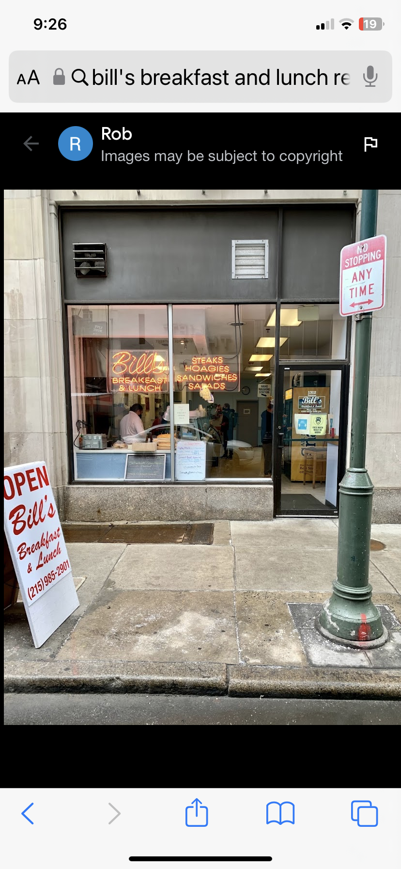 Bill’s Breakfast & Lunch