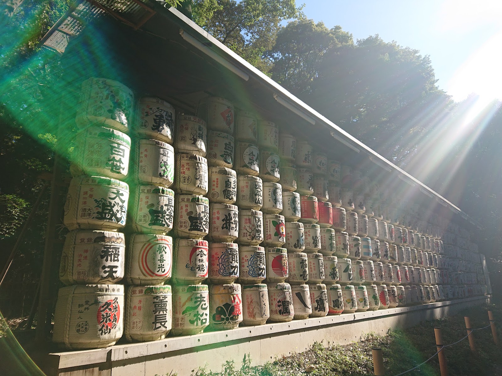 Sake Barrels