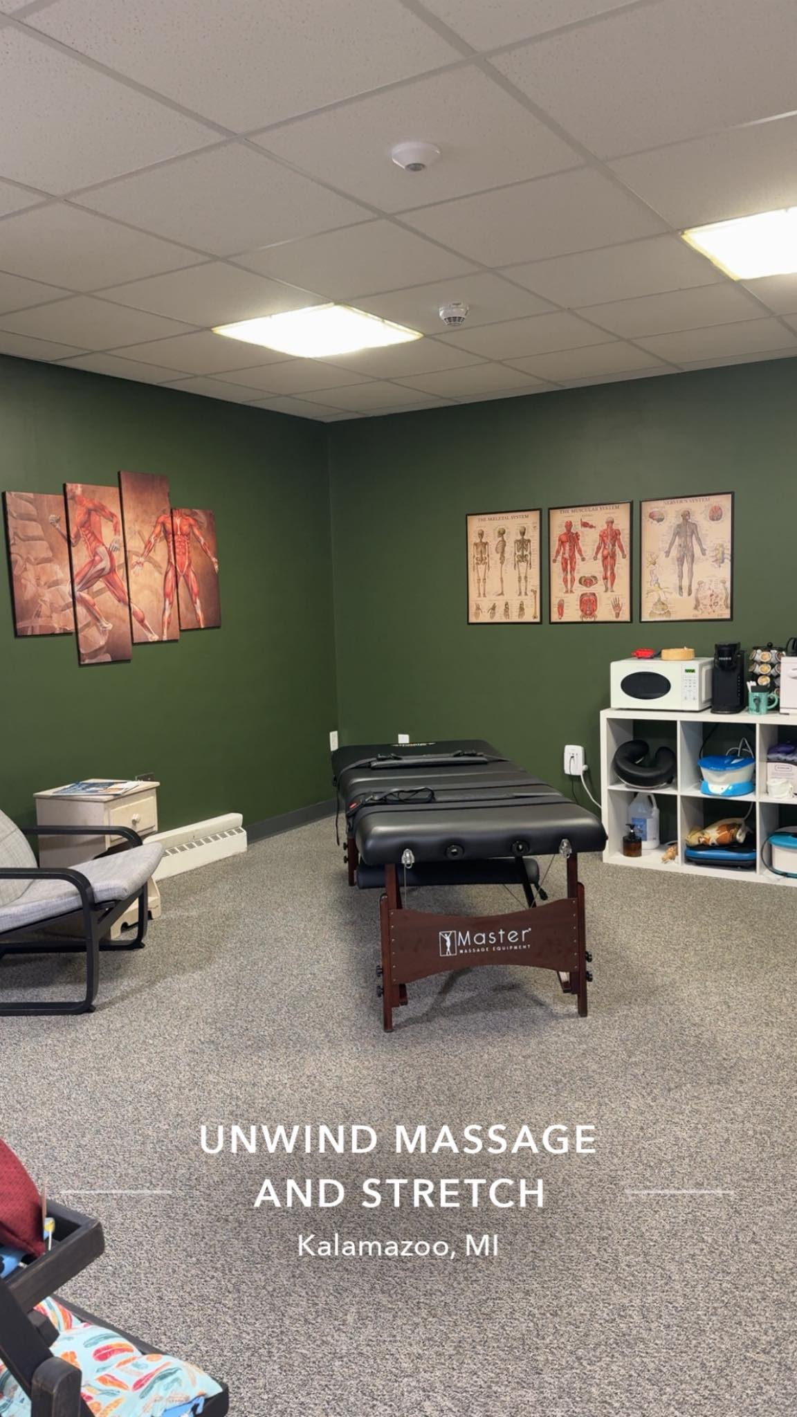 Unwind Massage and Stretch LLC interior