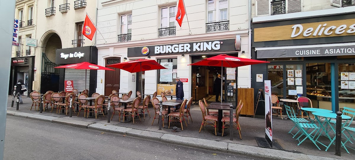 Burger King, vue extérieure