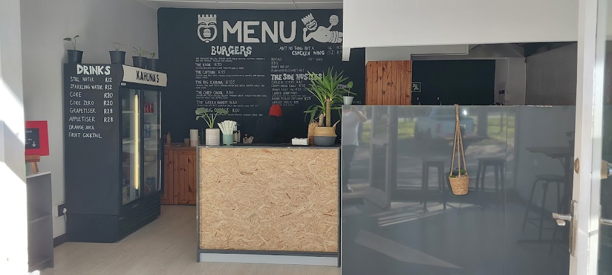 Kahuna's restaurant in Sedgefield, Garden Route