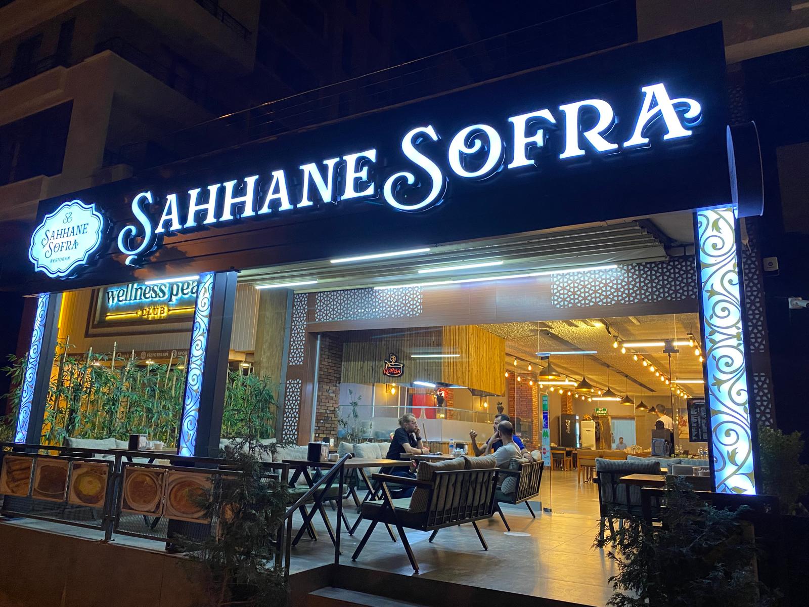Şahhane Sofra mekanı