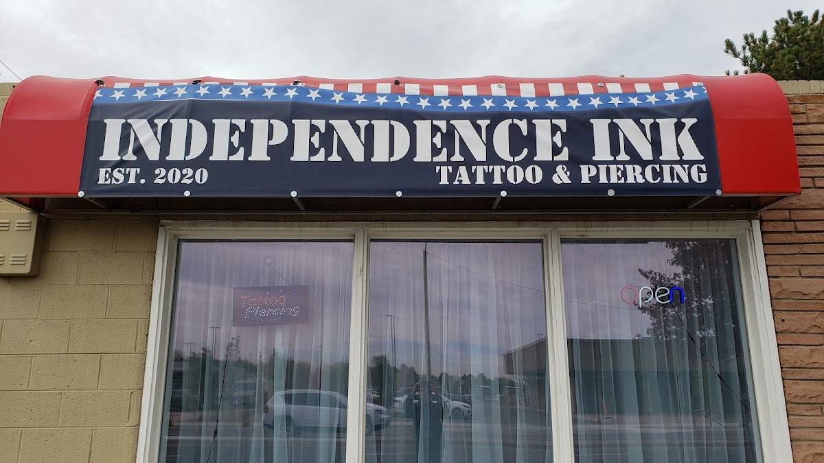 Independence Ink tattoo parlor in Arvada, CO