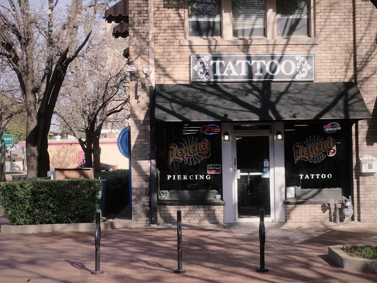 Legend Tattoo & Piercing Shop — tattoo studio near Plano