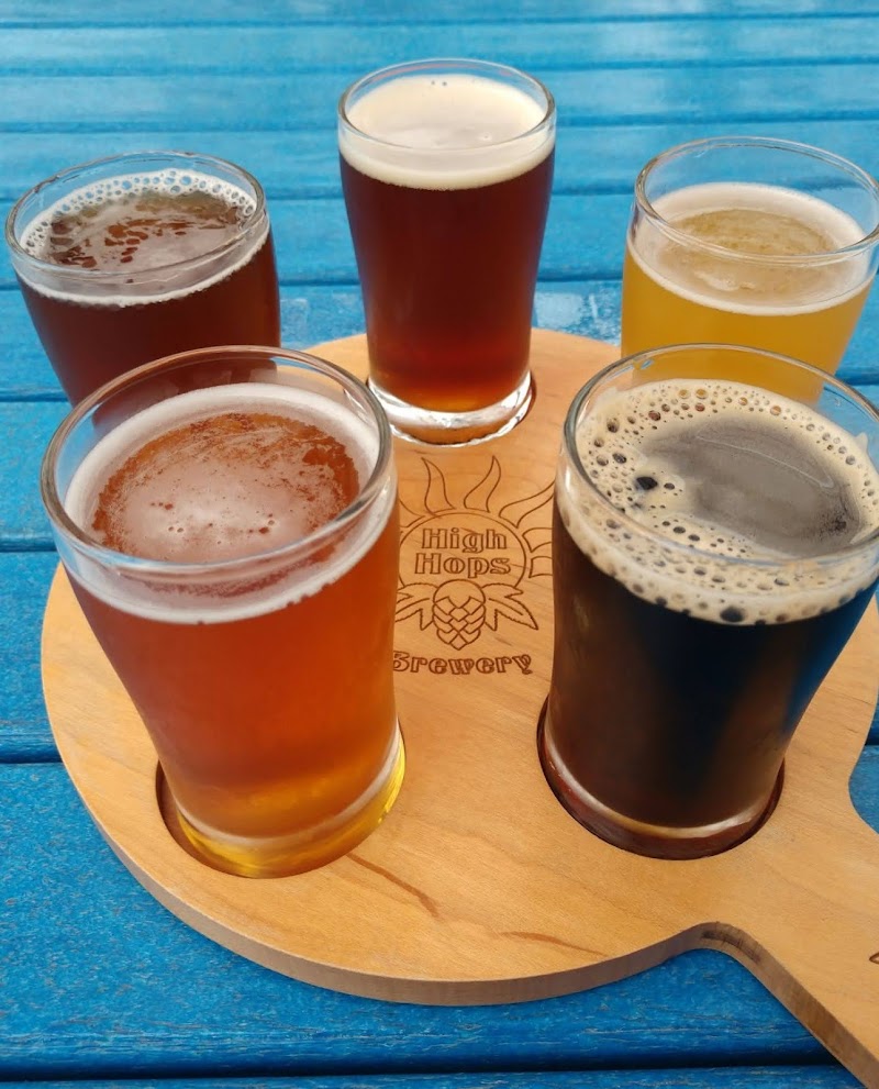 Extensive selection of craft beers and on-site distillery