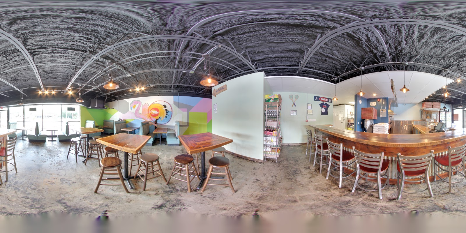 Benny Palmetto's, Pizza