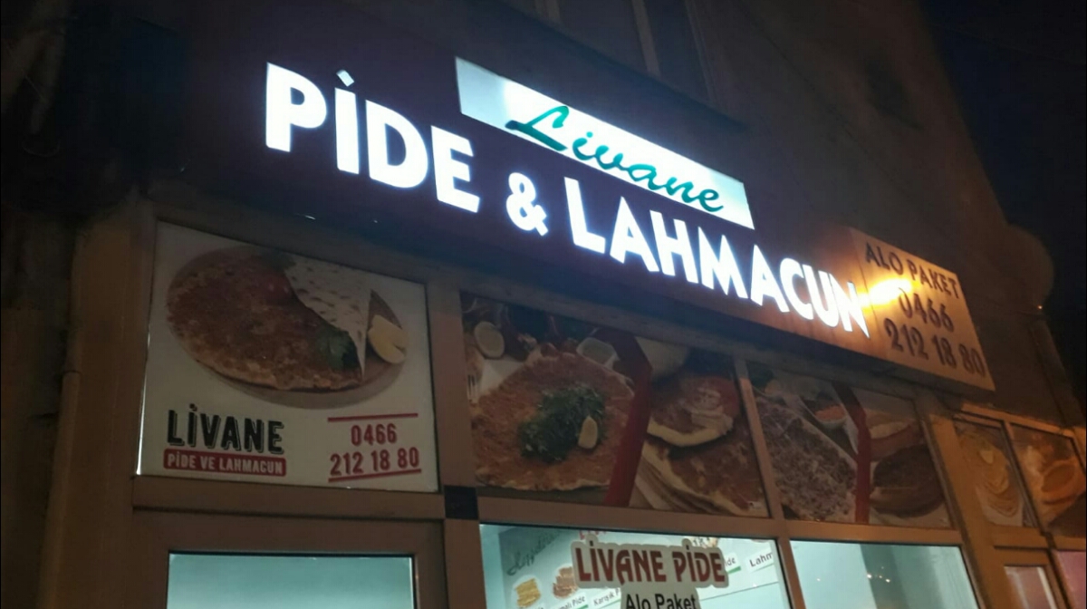 Livane Pide & Lahmacun mekanı