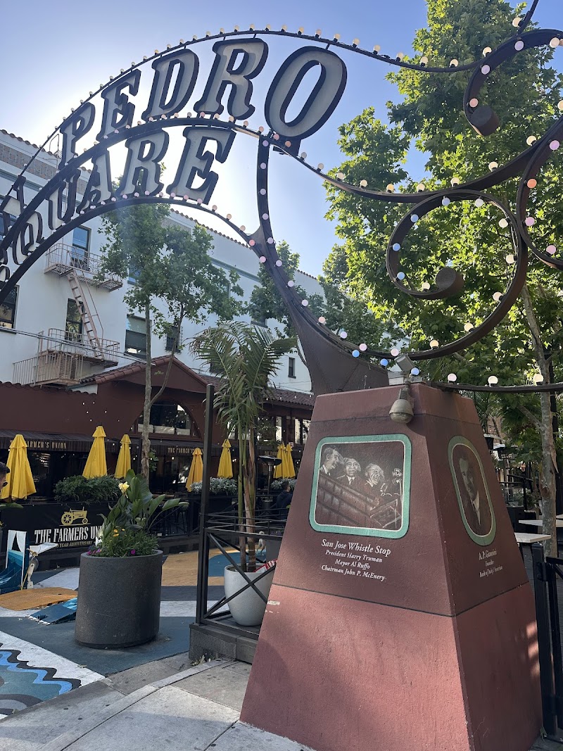 Historic market setting with lively social vibe