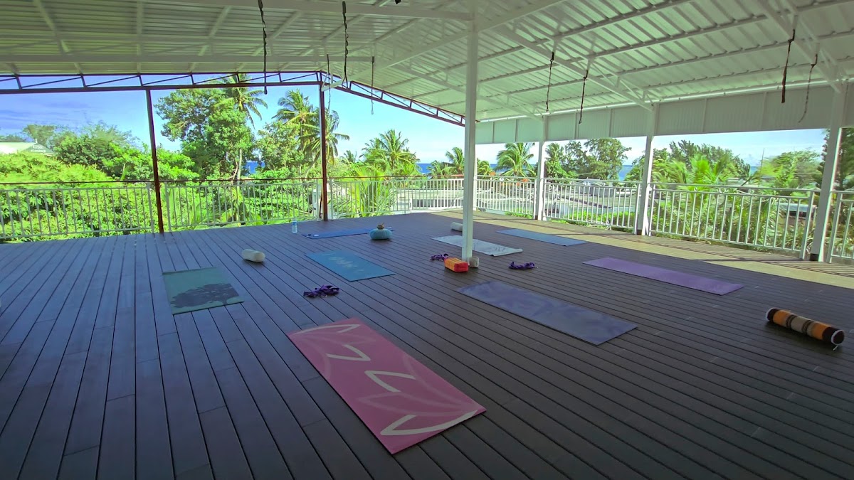 Yoga Paradise Garden Mauritius Home Studio — 3