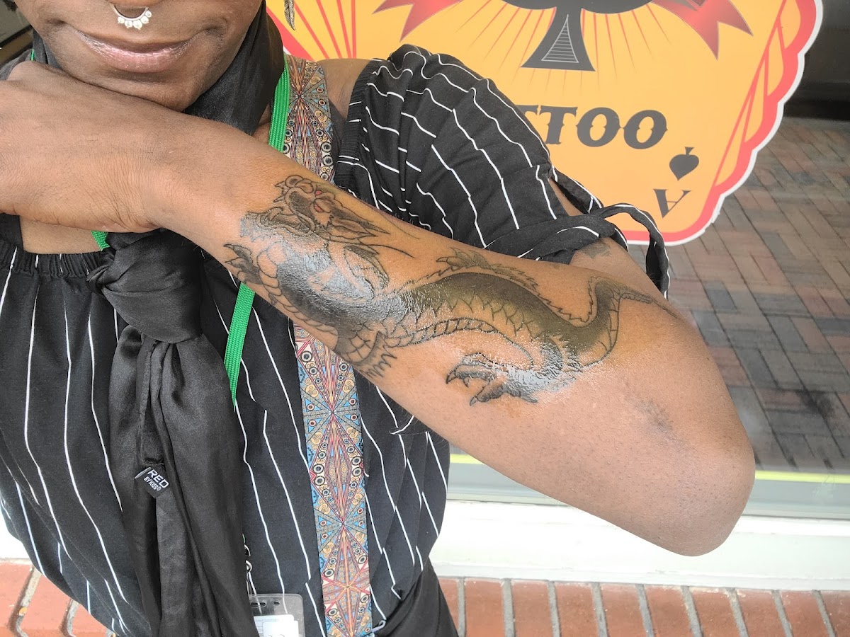 Lucky Draw Tattoos III tattoo work — photo 2
