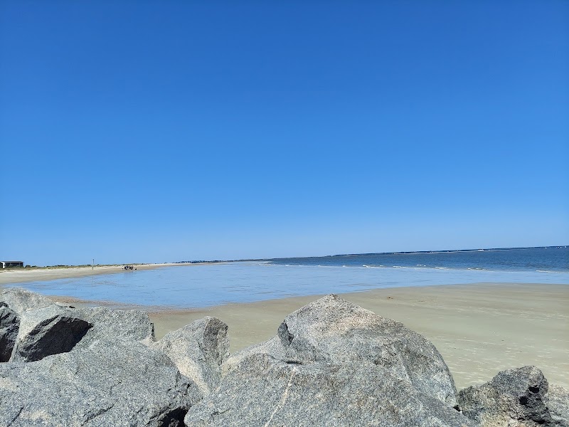 North Beach Boardwalk in Tybee Island
