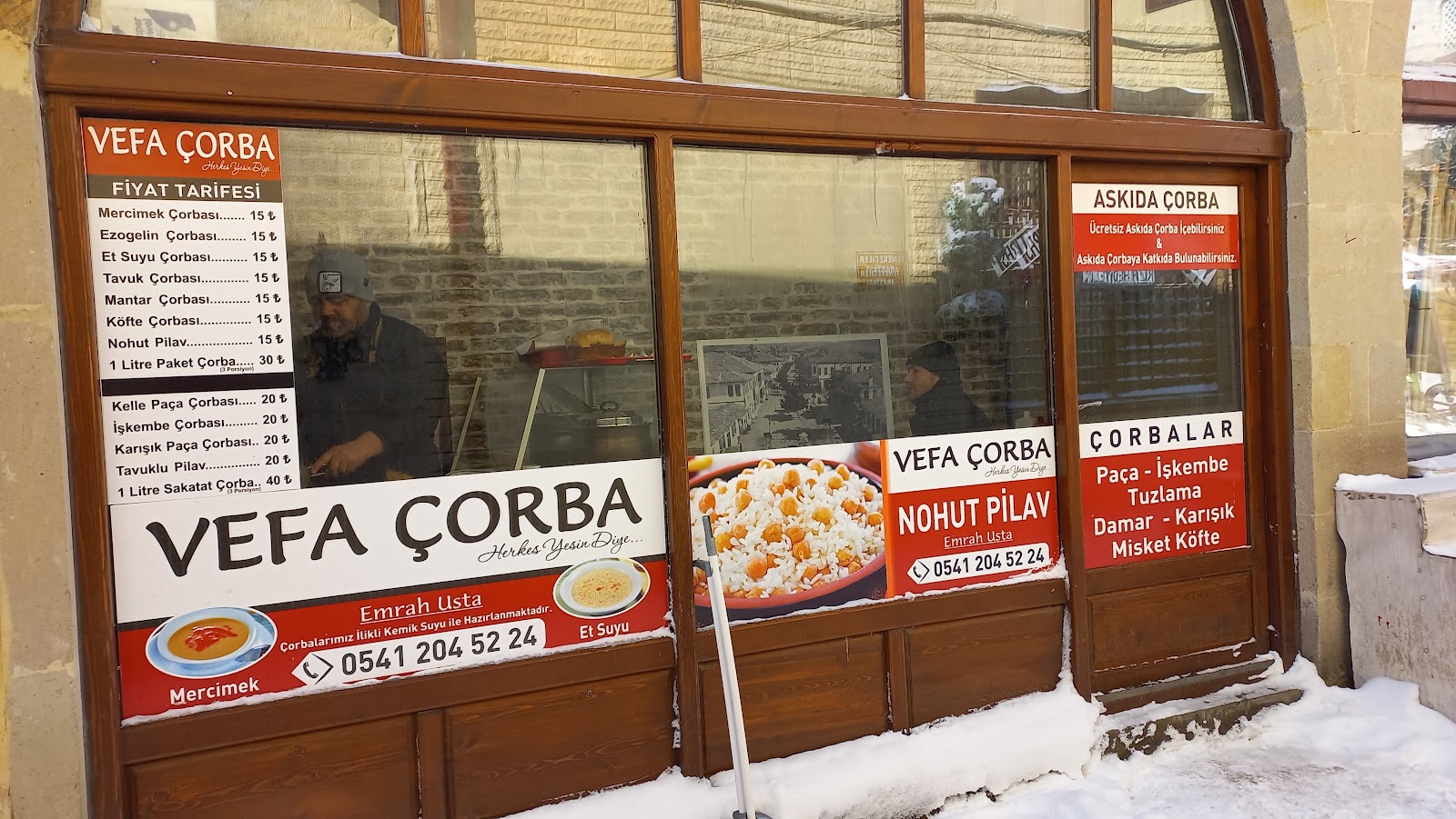 Vefa Çorba Emrah Usta | Yozgat Çorbacı mekanı