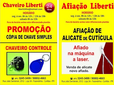 Foto de CHAVEIRO LIBERTI 24 HORAS