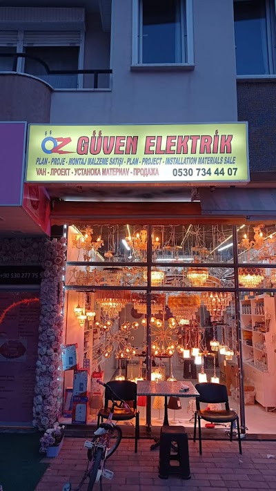 Özel Güven Elektrik | Satış ve Teknik Servis | Электрик в Махмутларе - Beyaz Eşya Servisi