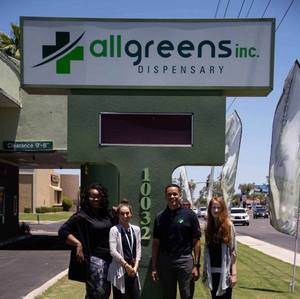 Video tour of All Greens Dispensary retail environment