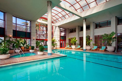 Indoor pool and well-equipped gym