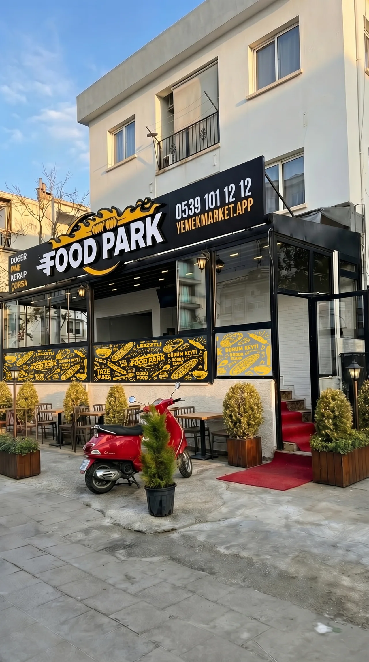 Food Park Girne mekanı