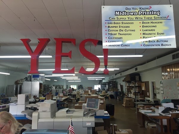 Midtown Printing portfolio